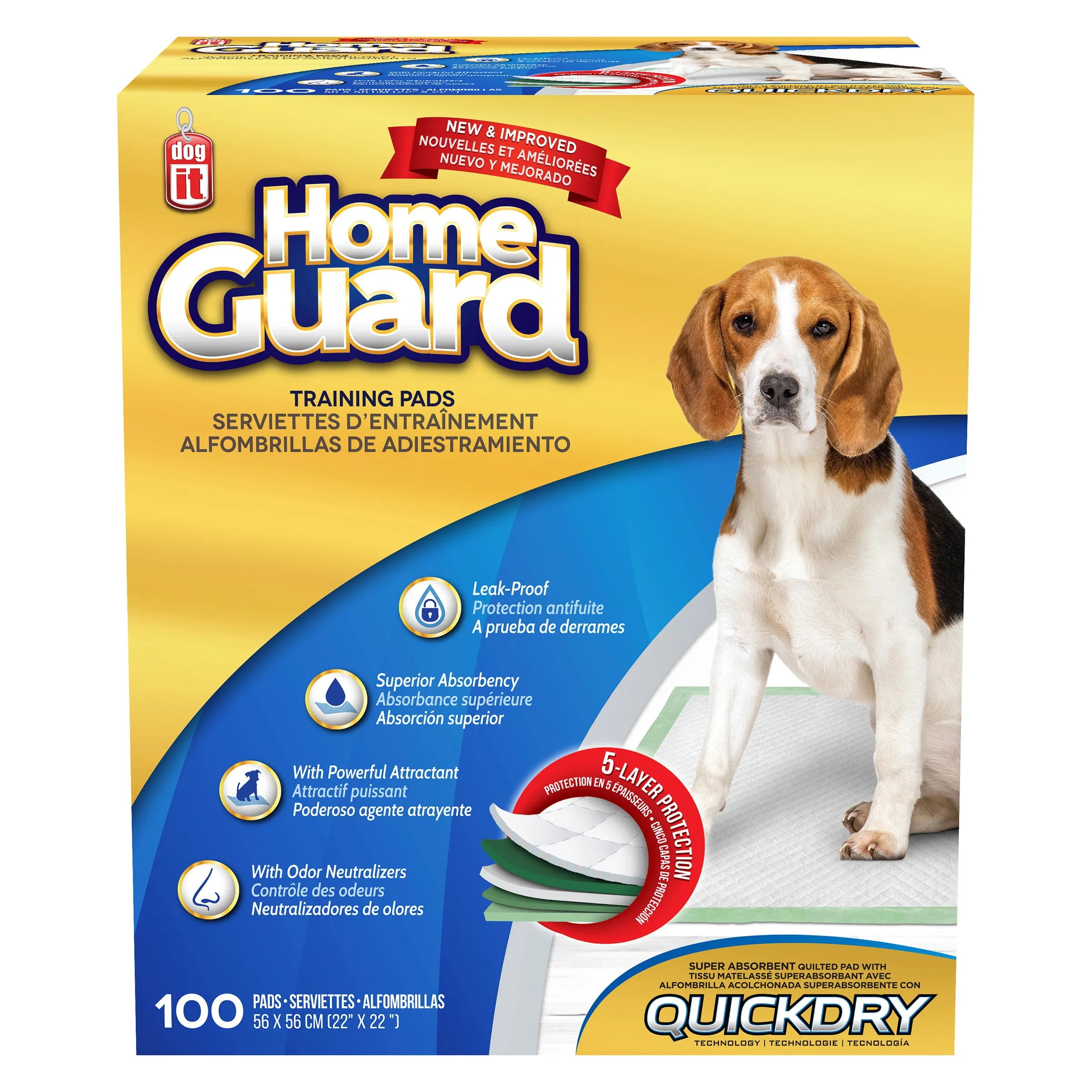Dogit - Home Guard Training Pads (100pk)