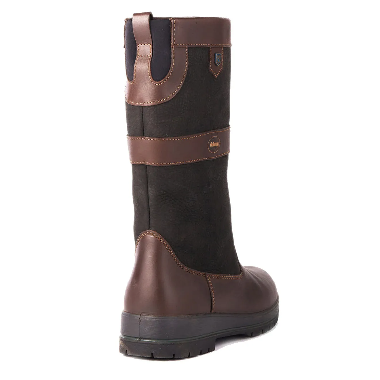 Dubarry Womens Kildare Leather Boot Black / Brown