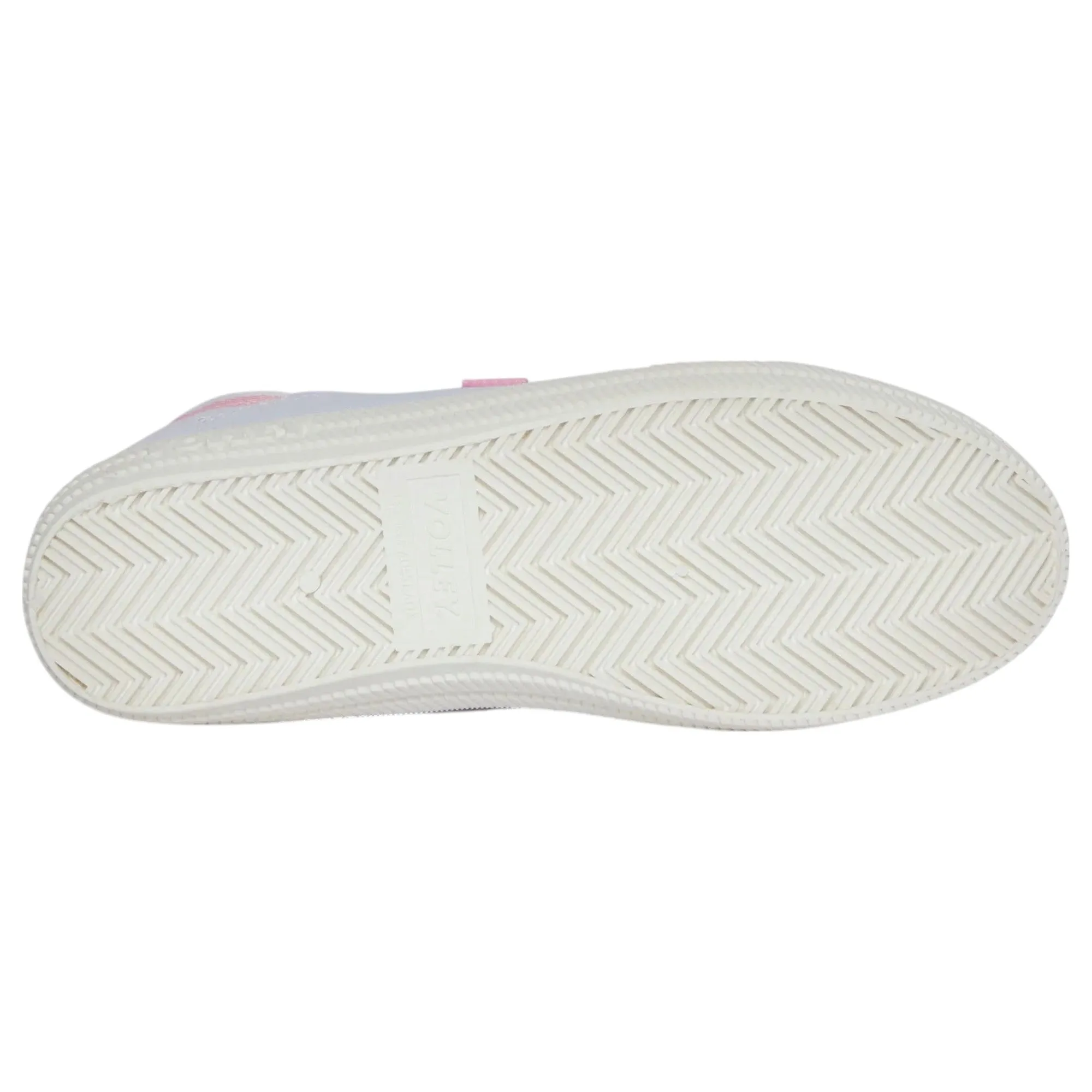 Dunlop Volleys Womens International Low Canvas Casual Shoes Lace White Pink