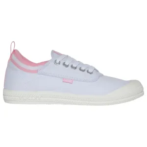 Dunlop Volleys Womens International Low Canvas Casual Shoes Lace White Pink