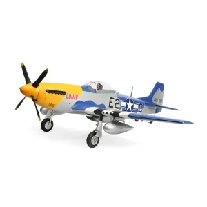 E-Flite P-51D Mustang 1.5m BNF Basic with Smart