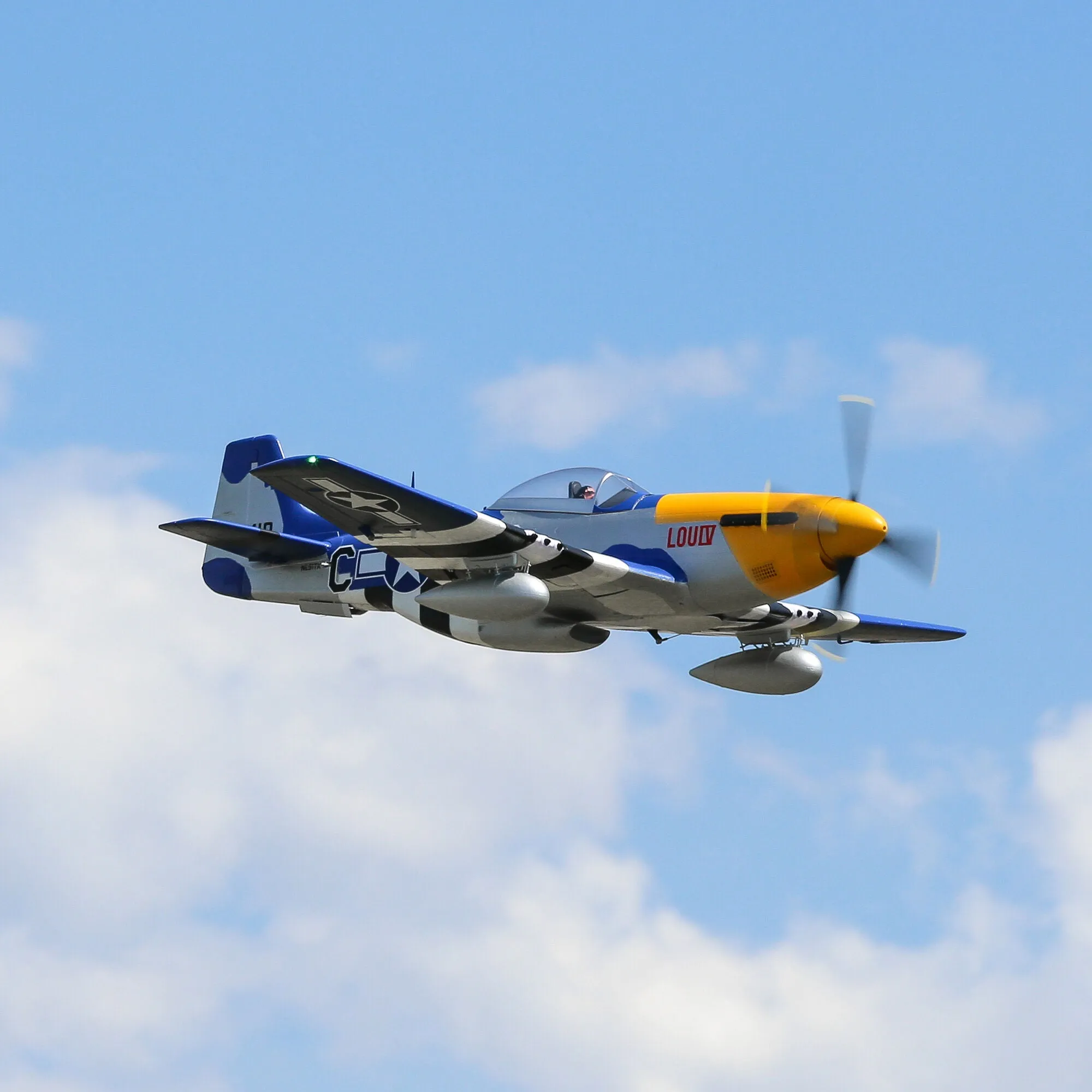 E-Flite P-51D Mustang 1.5m BNF Basic with Smart