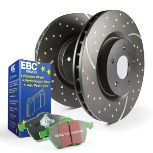 EBC Brakes S10KR1290 S10 Kits Greenstuff 2000 and GD Rotors