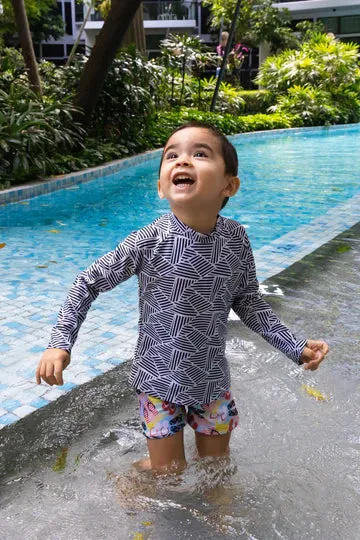 Echo Kids Unisex Swim Shorts - Reversible (Sale)