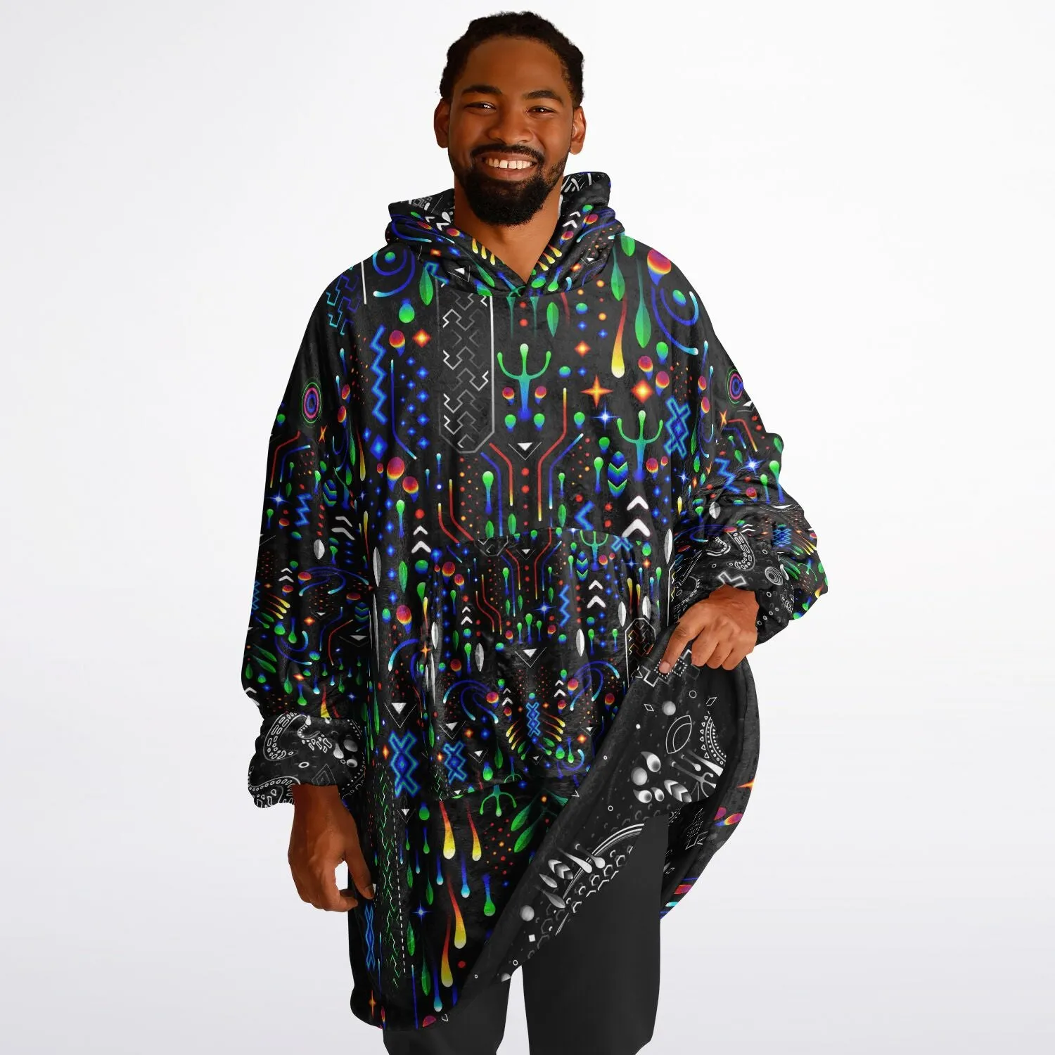 ELEMENTAL JUNGLE Reversible Snug Hoodie - AOP | TAS