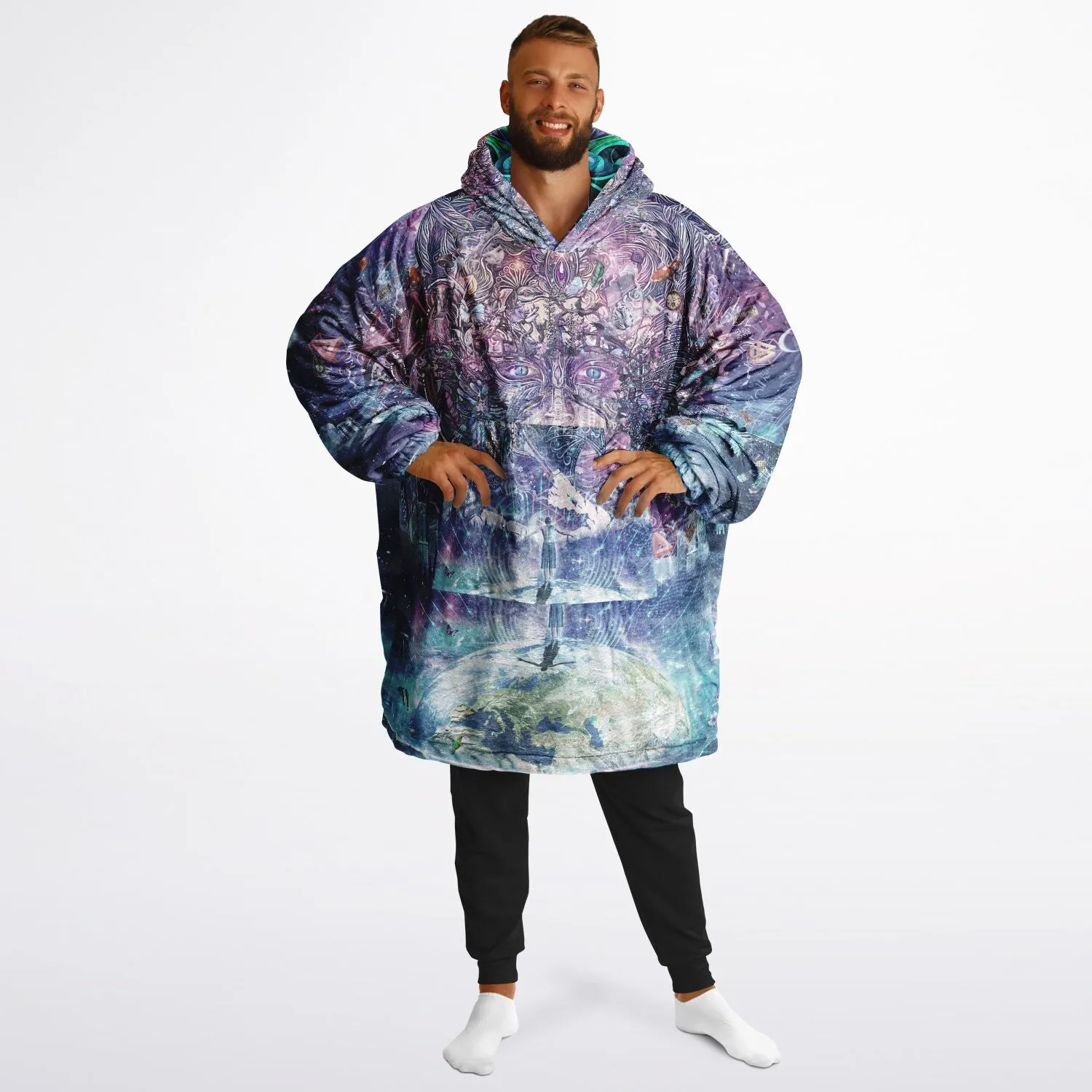 ELEVATED VIBE Reversible Snug Hoodie - CAMERON GRAY