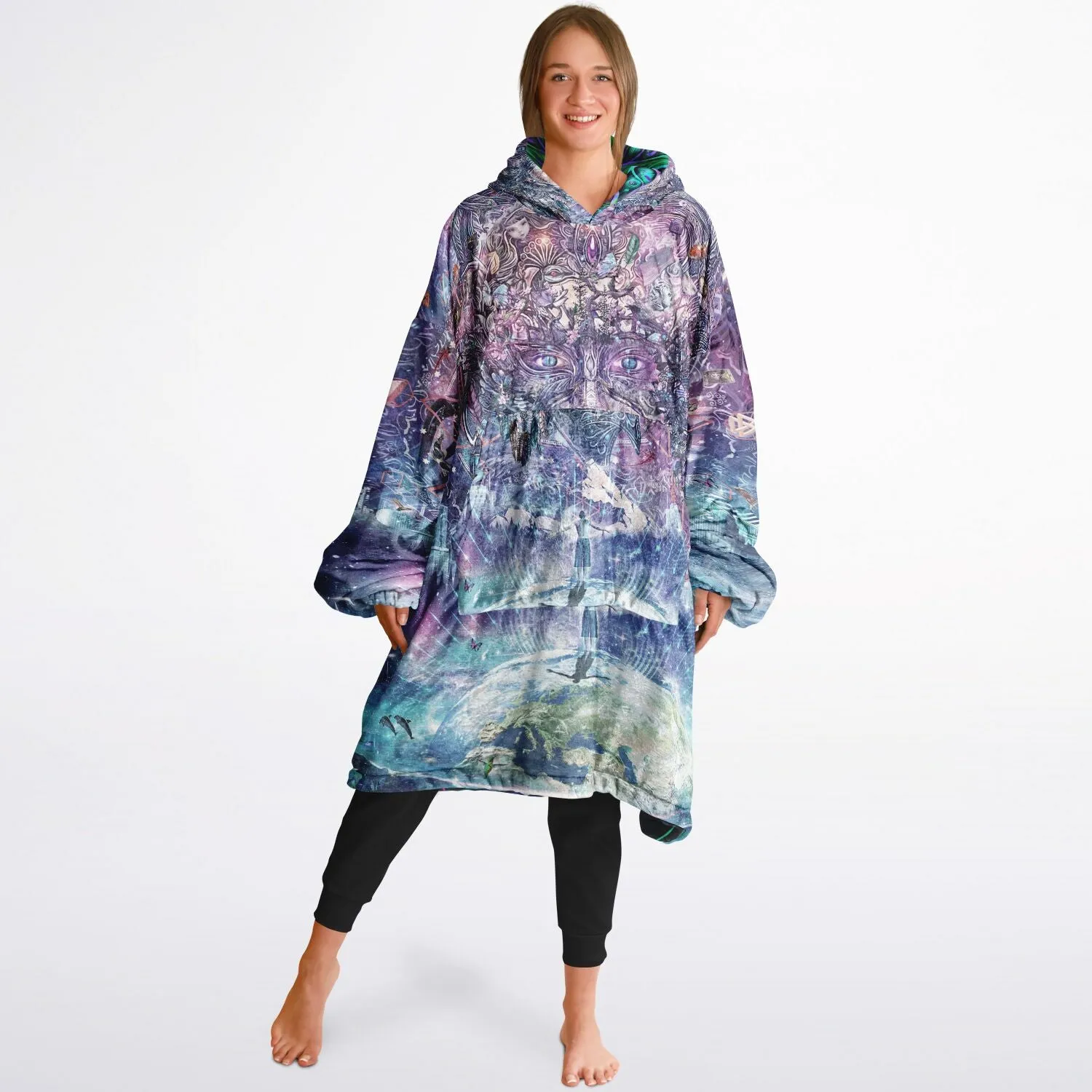 ELEVATED VIBE Reversible Snug Hoodie - CAMERON GRAY