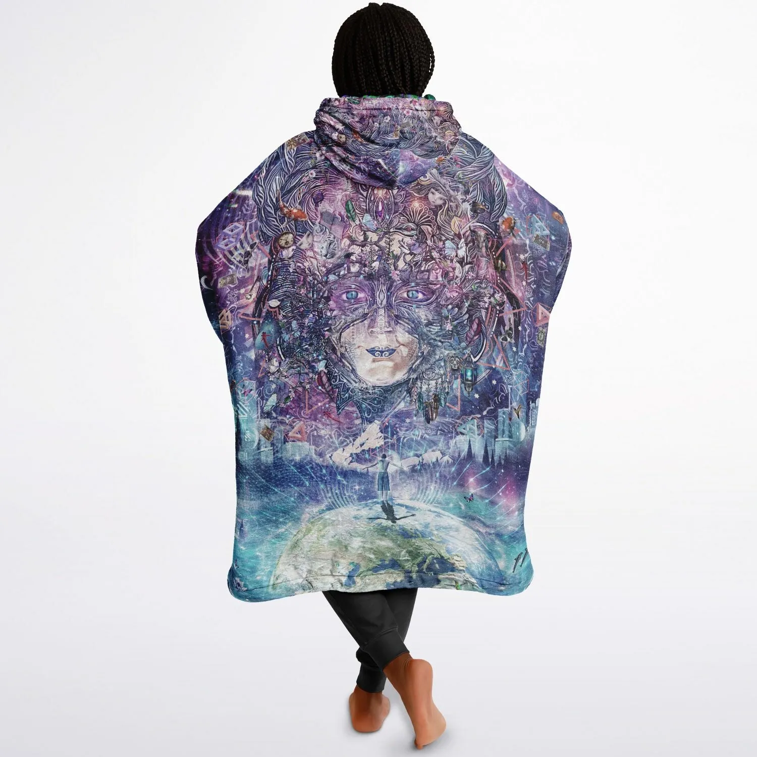 ELEVATED VIBE Reversible Snug Hoodie - CAMERON GRAY