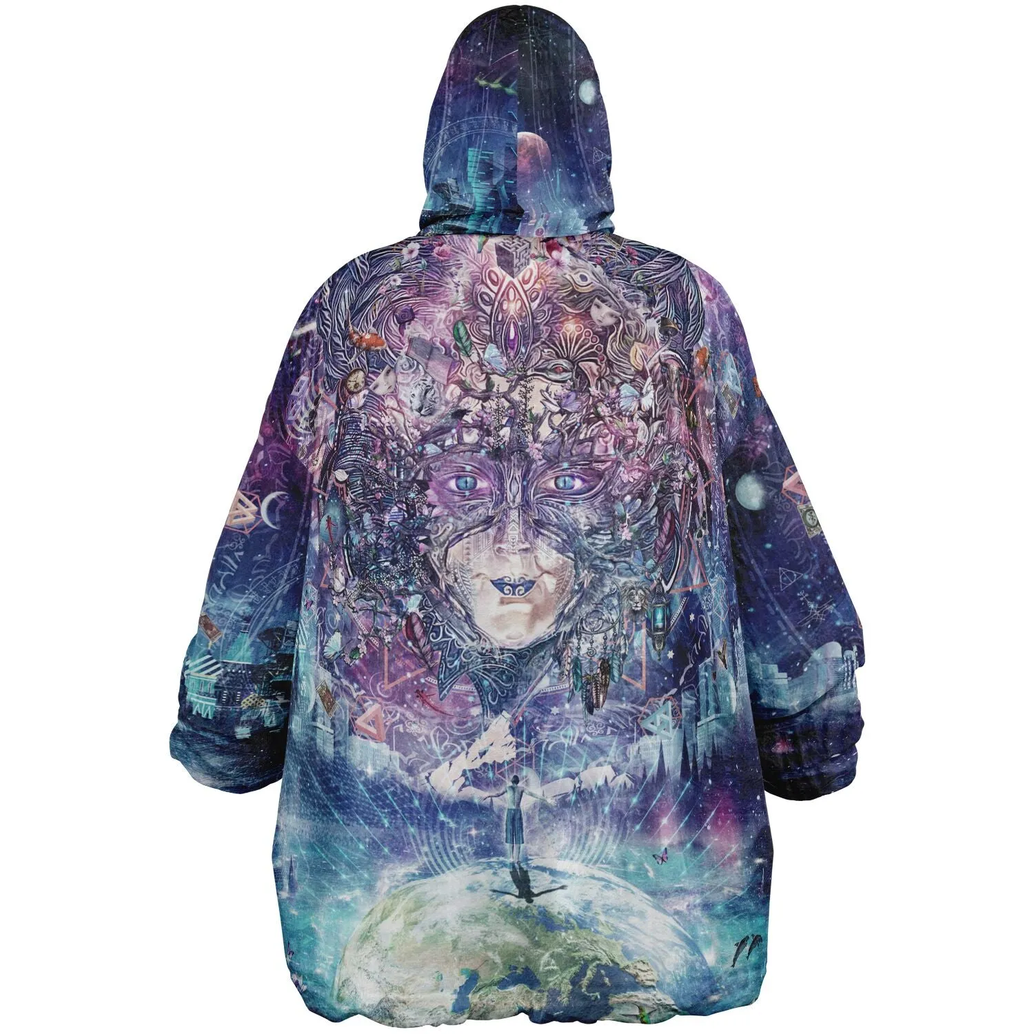 ELEVATED VIBE Reversible Snug Hoodie - CAMERON GRAY