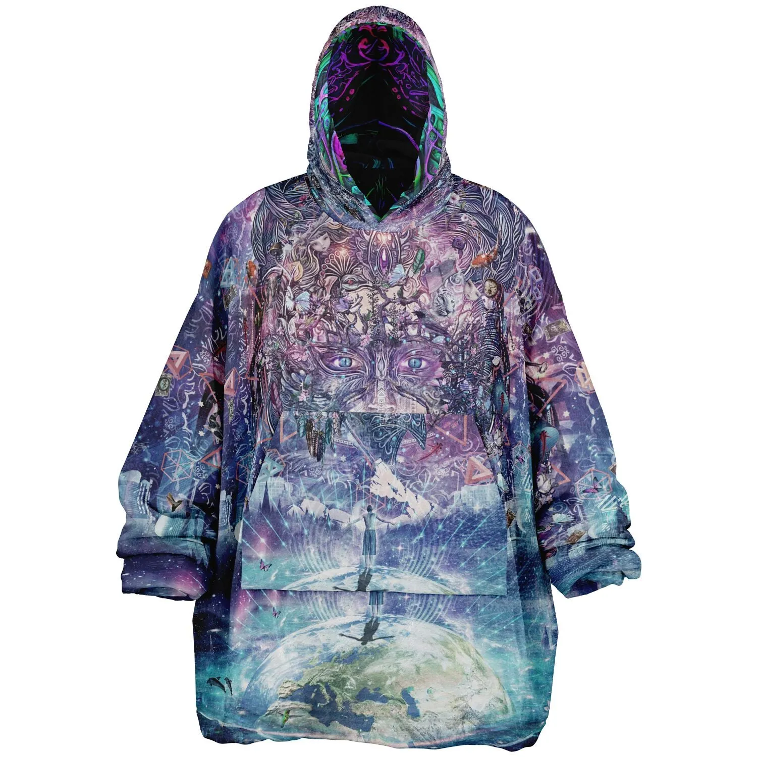 ELEVATED VIBE Reversible Snug Hoodie - CAMERON GRAY