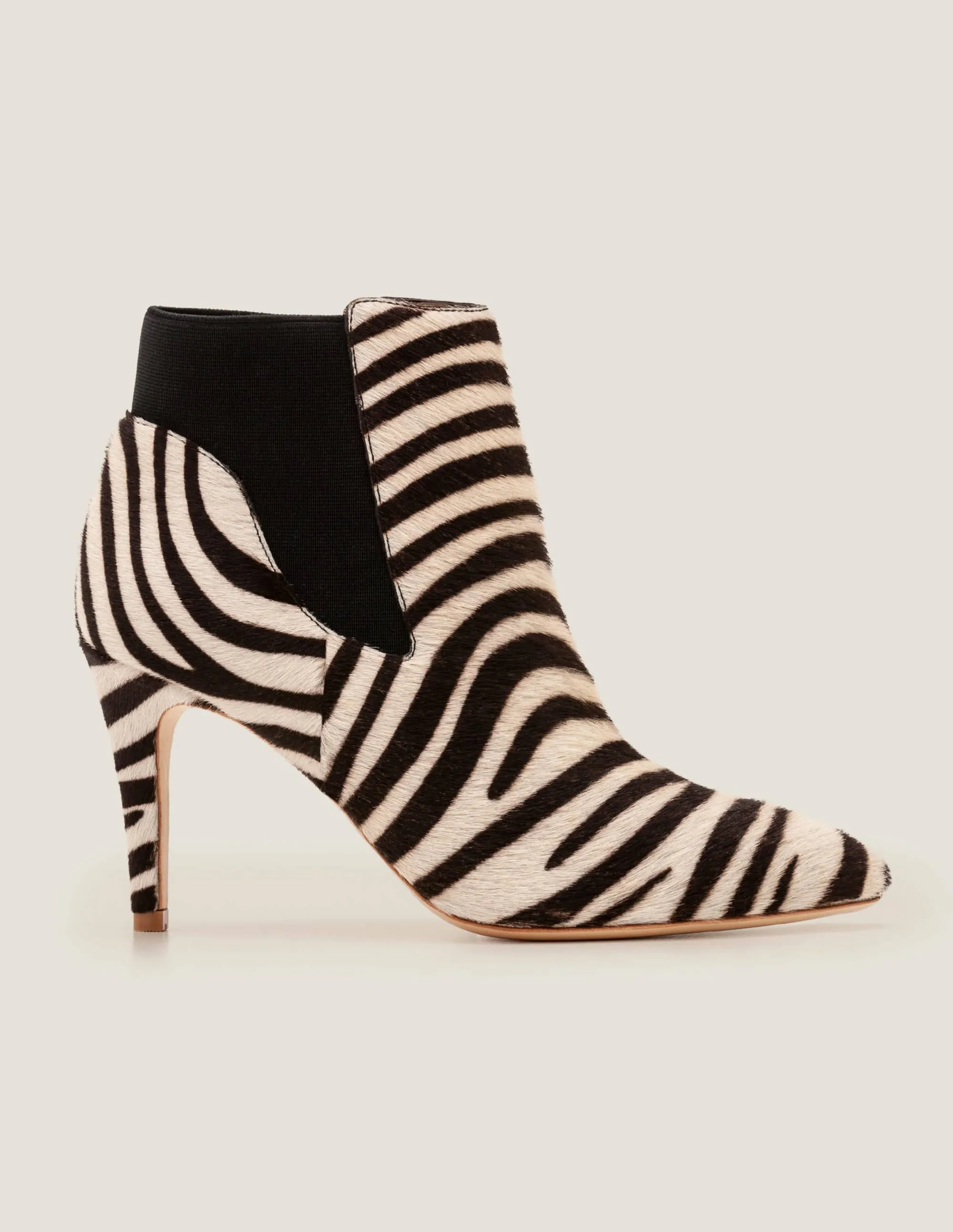 Elsworth Ankle Boots-Zebra