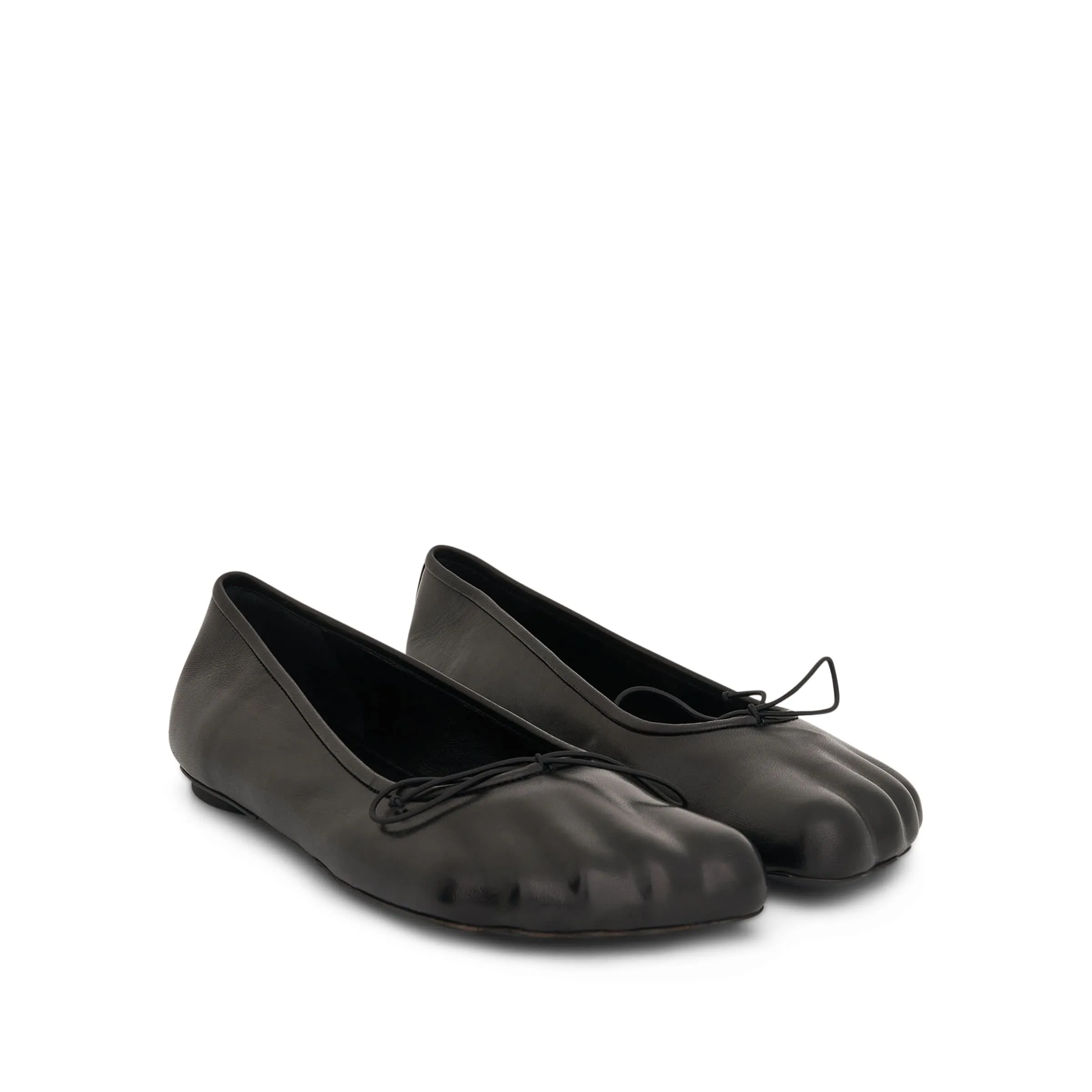 Fetish Pump Flat in Black