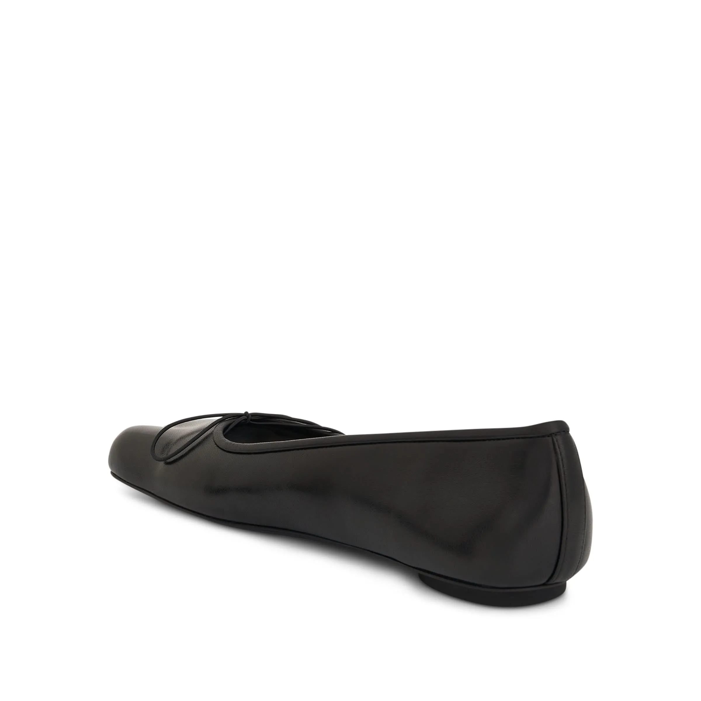 Fetish Pump Flat in Black