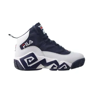 Fila MB High Jamal Mashburn Men's Basketball Shoes White-Navy-Red