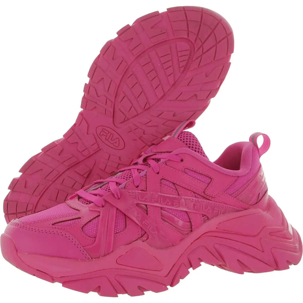 Fila Womens Electrove 2 Leather Performance Running Shoes