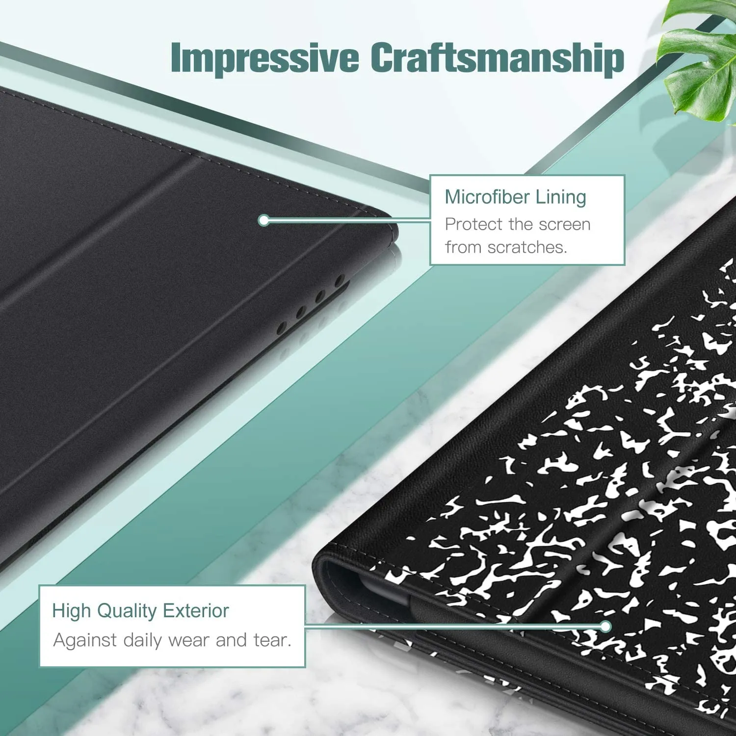 Fire HD 8 / Fire HD 8 Plus (12th/10th Gen, 2024/2022/2020) Folio Case | Fintie