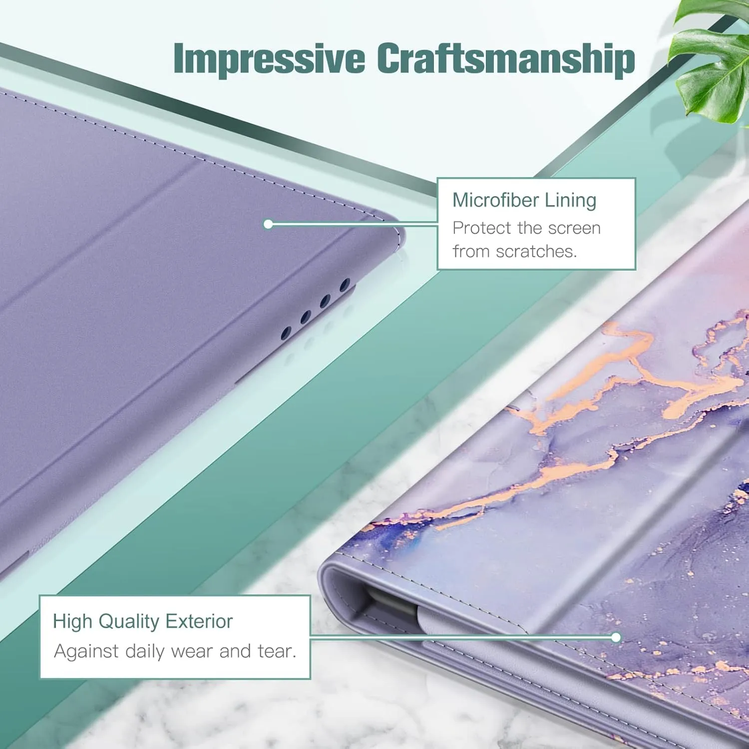 Fire HD 8 / Fire HD 8 Plus (12th/10th Gen, 2024/2022/2020) Folio Case | Fintie
