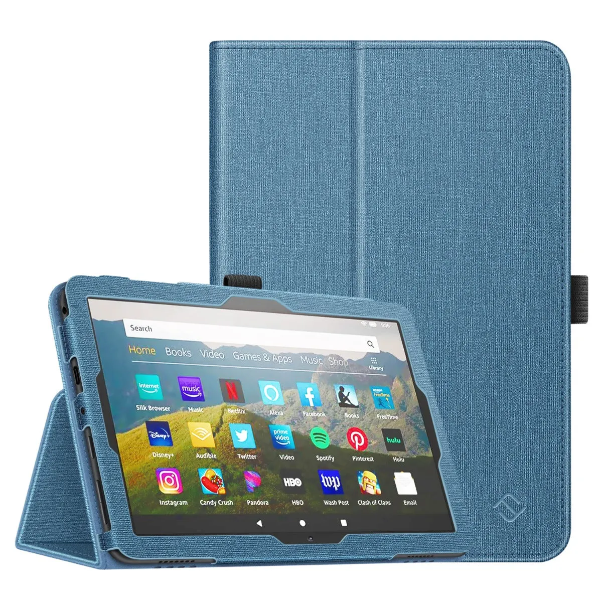 Fire HD 8 / Fire HD 8 Plus (12th/10th Gen, 2024/2022/2020) Folio Case | Fintie