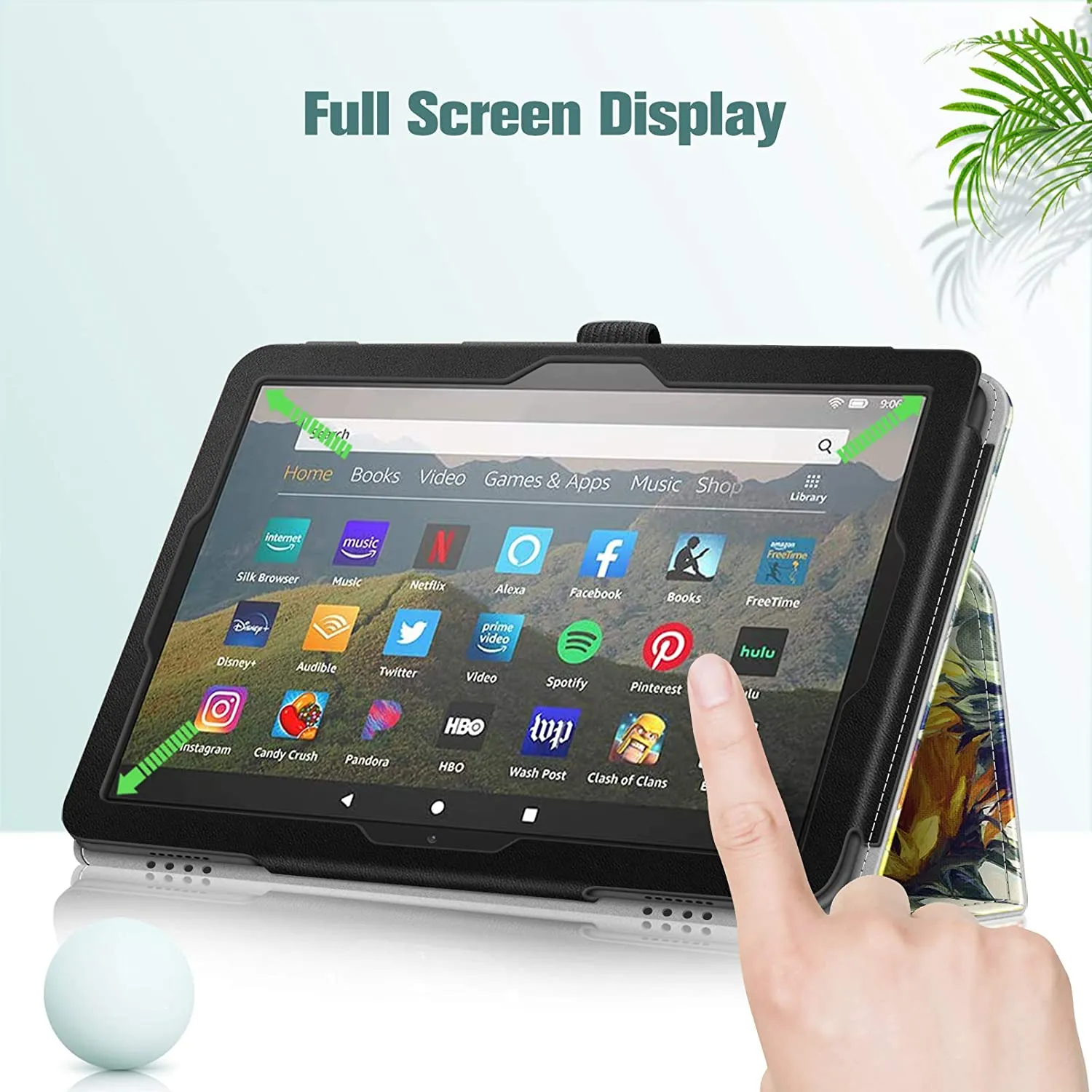 Fire HD 8 / Fire HD 8 Plus (12th/10th Gen, 2024/2022/2020) Folio Case | Fintie