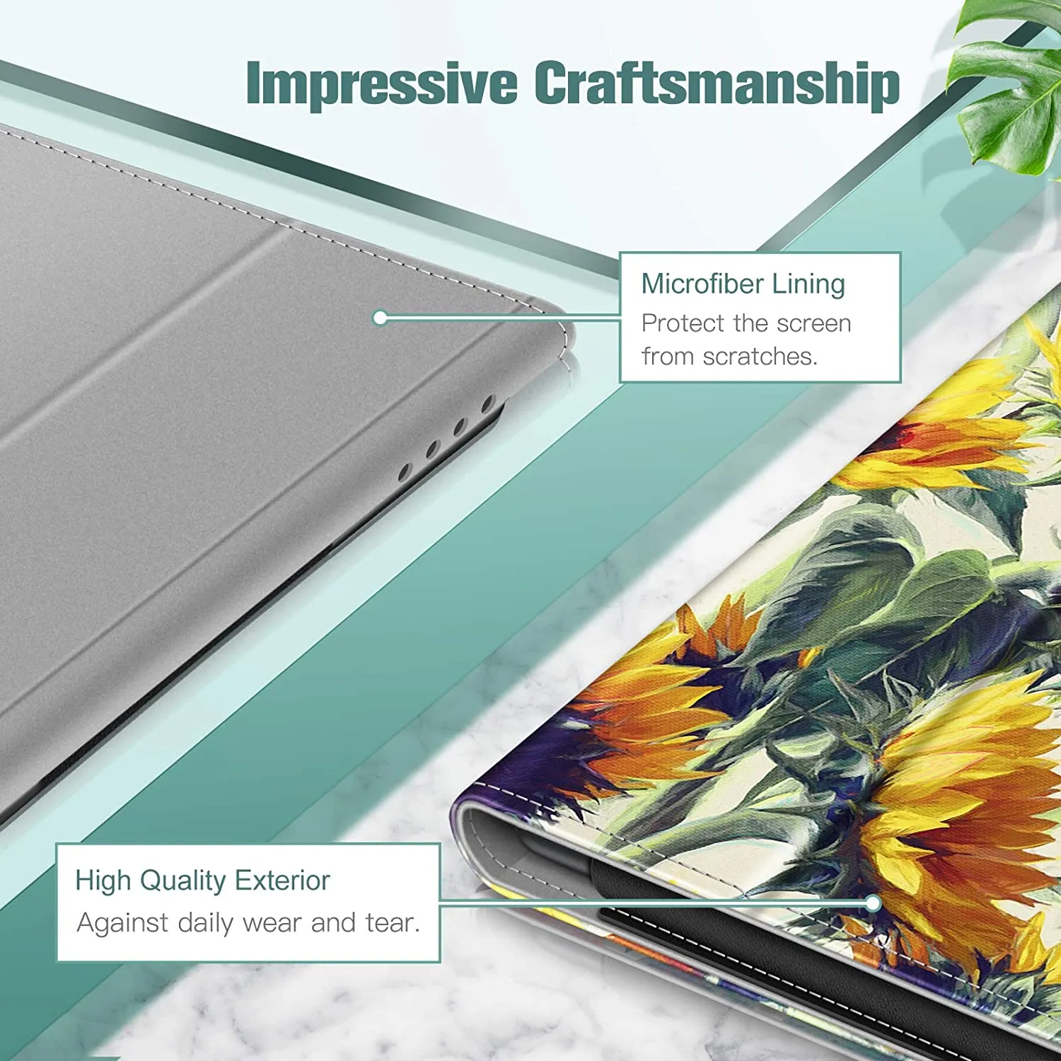 Fire HD 8 / Fire HD 8 Plus (12th/10th Gen, 2024/2022/2020) Folio Case | Fintie