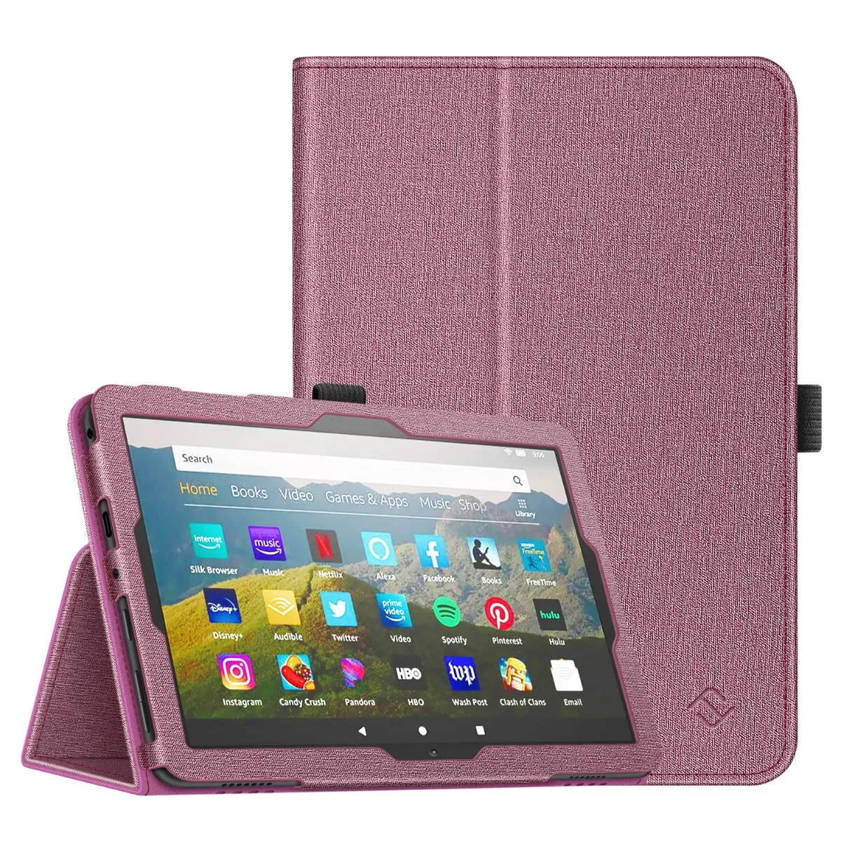 Fire HD 8 / Fire HD 8 Plus (12th/10th Gen, 2024/2022/2020) Folio Case | Fintie