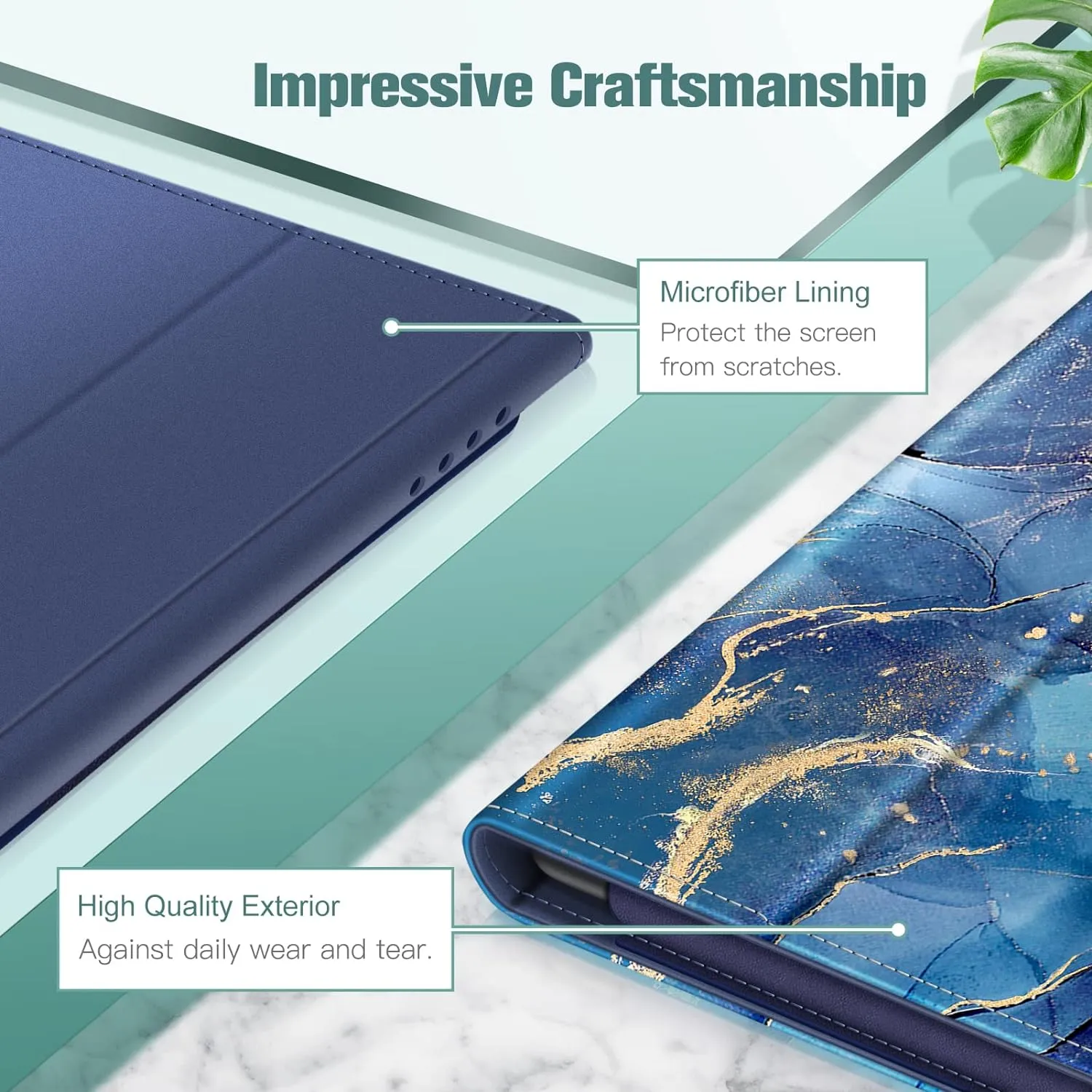 Fire HD 8 / Fire HD 8 Plus (12th/10th Gen, 2024/2022/2020) Folio Case | Fintie