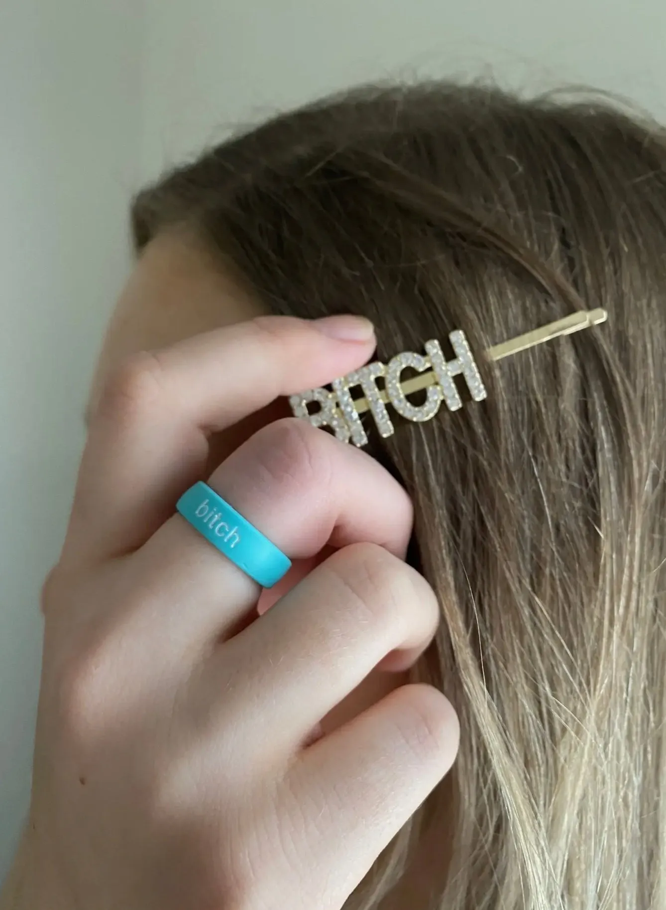 Flip Ring Reversible Bitch / Babe