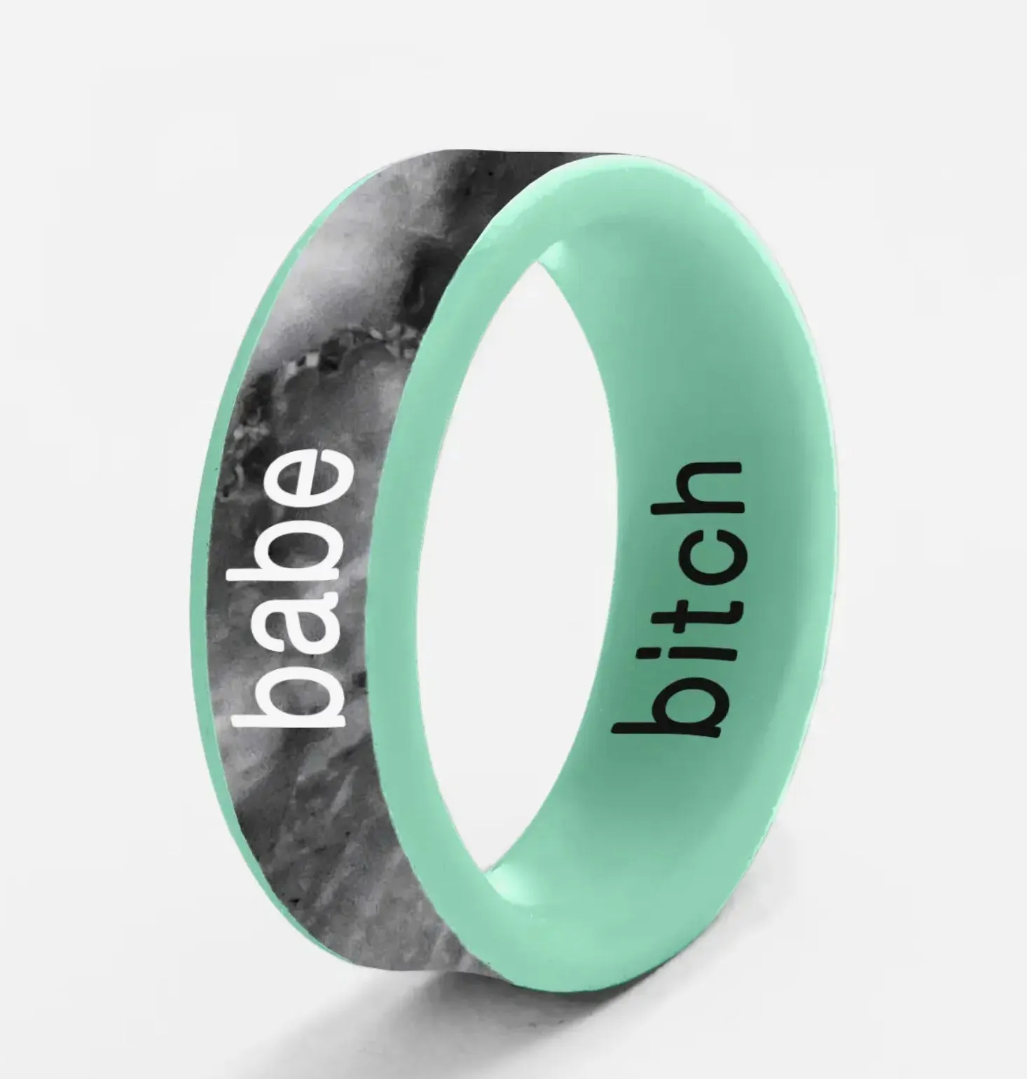 Flip Ring Reversible Bitch / Babe