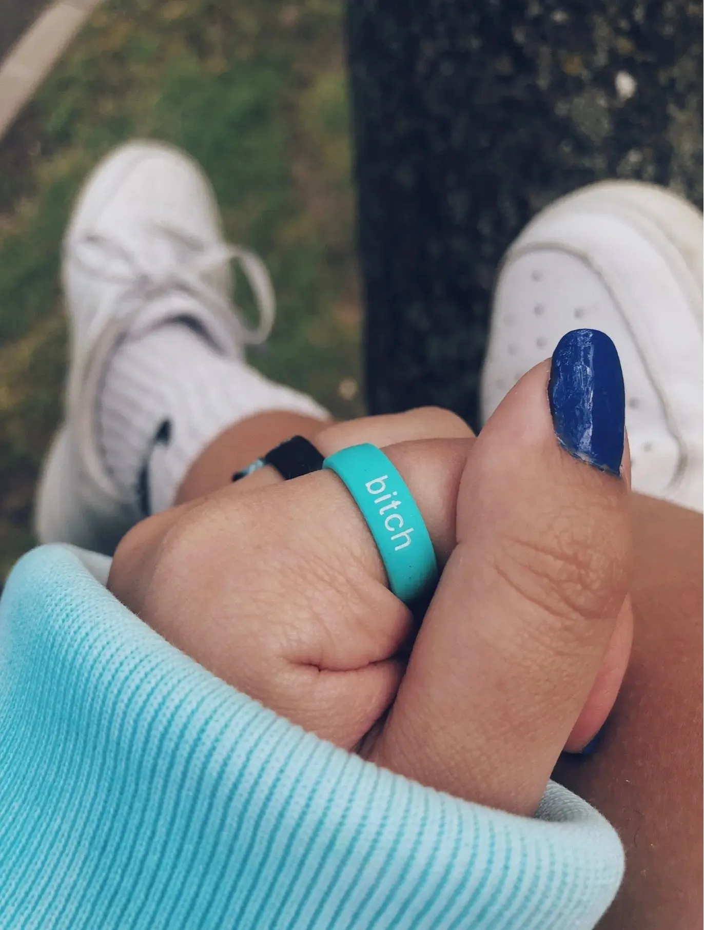 Flip Ring Reversible Bitch / Babe