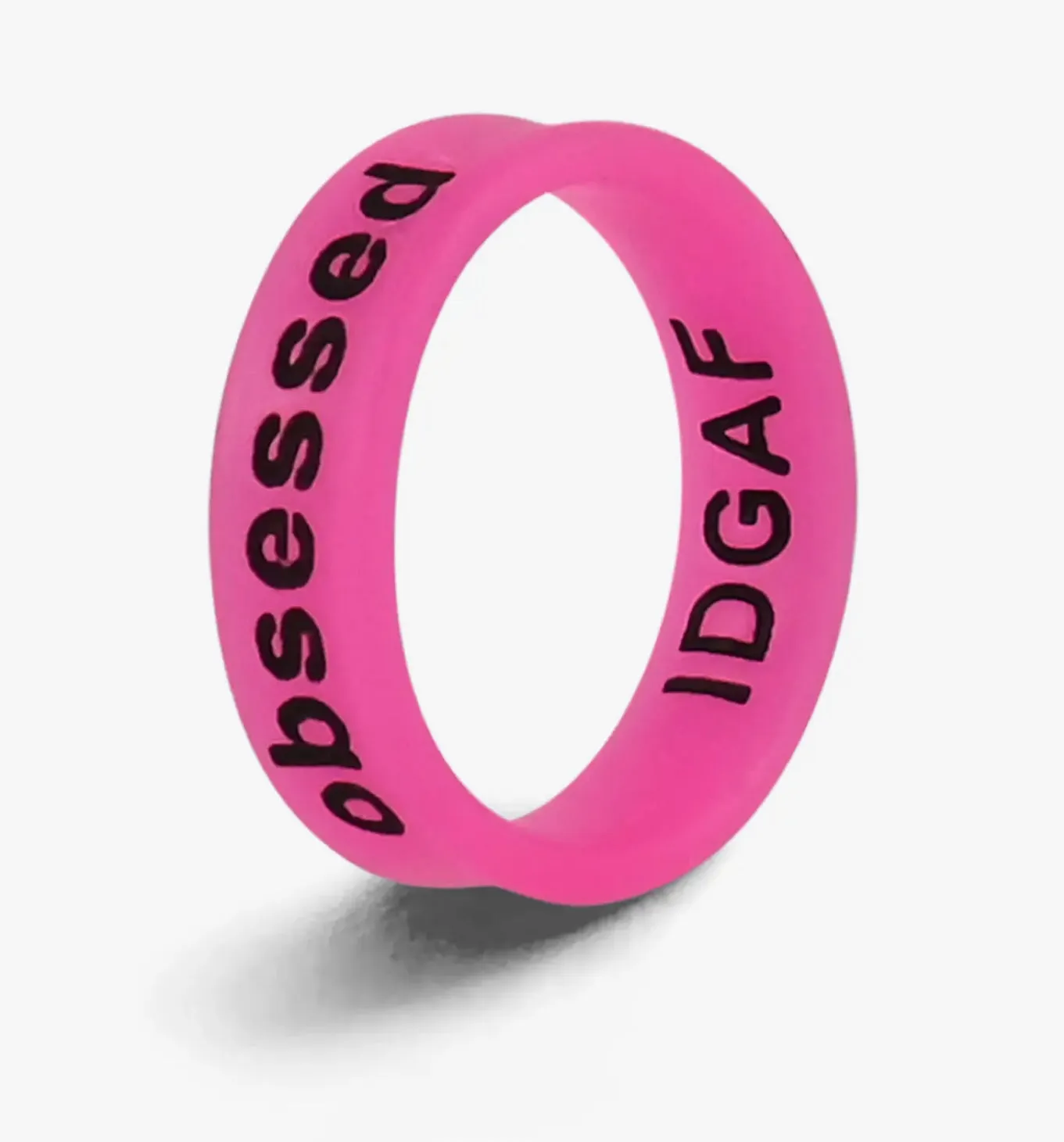 Flip Ring Reversible IDGAF / Obsessed