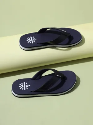 Flo Sweat Absorbing EVA Flip Flops - Navy