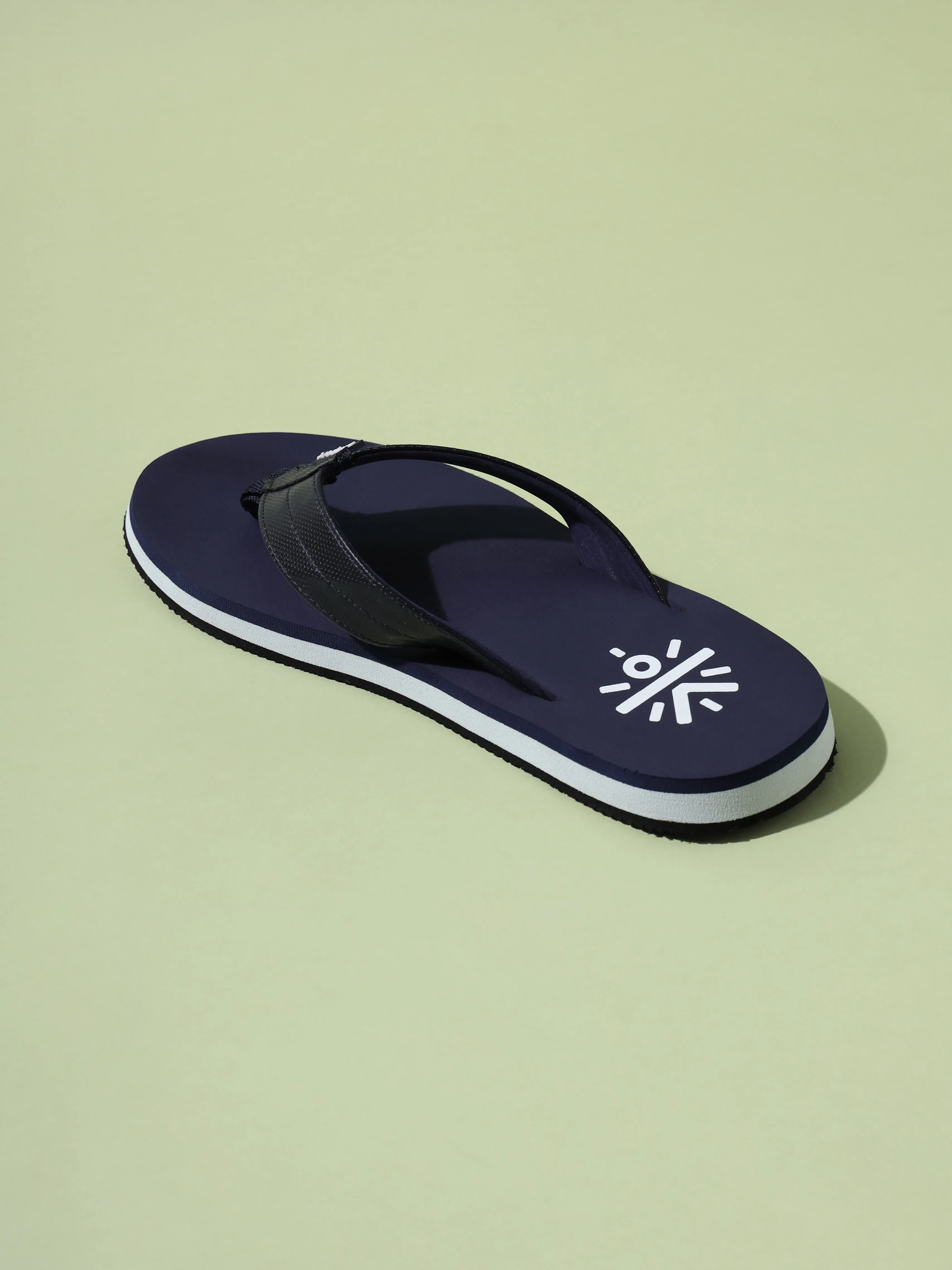 Flo Sweat Absorbing EVA Flip Flops - Navy