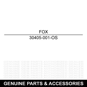Fox Racing 30405-001-OS Motion X Boot Right Cuff Black - 9-10.5