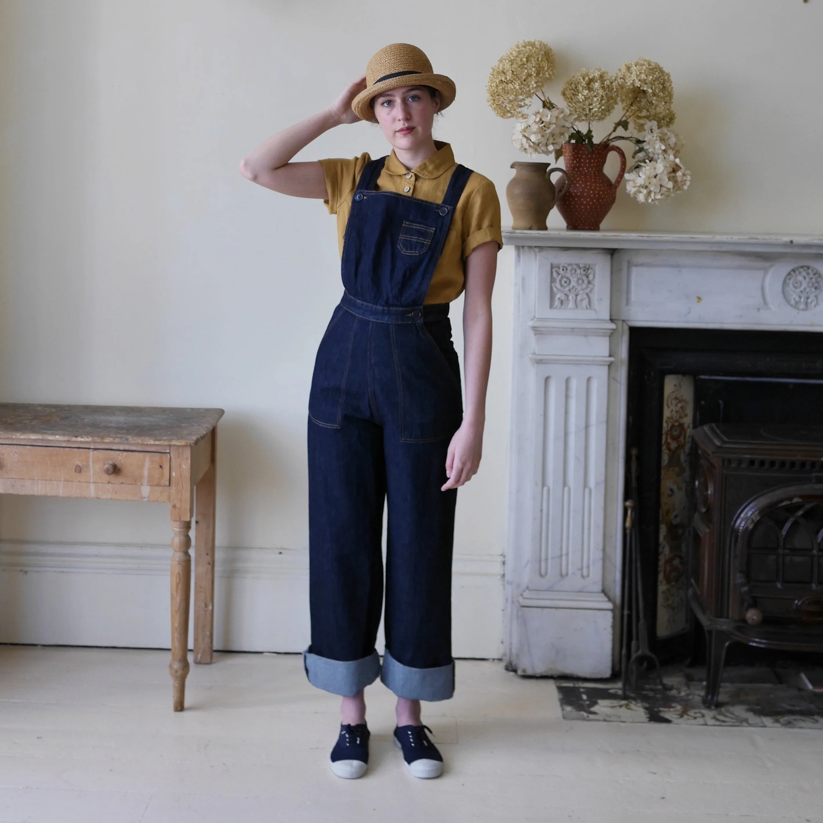 Freddies of Pinewood - High Waisted Dungarees