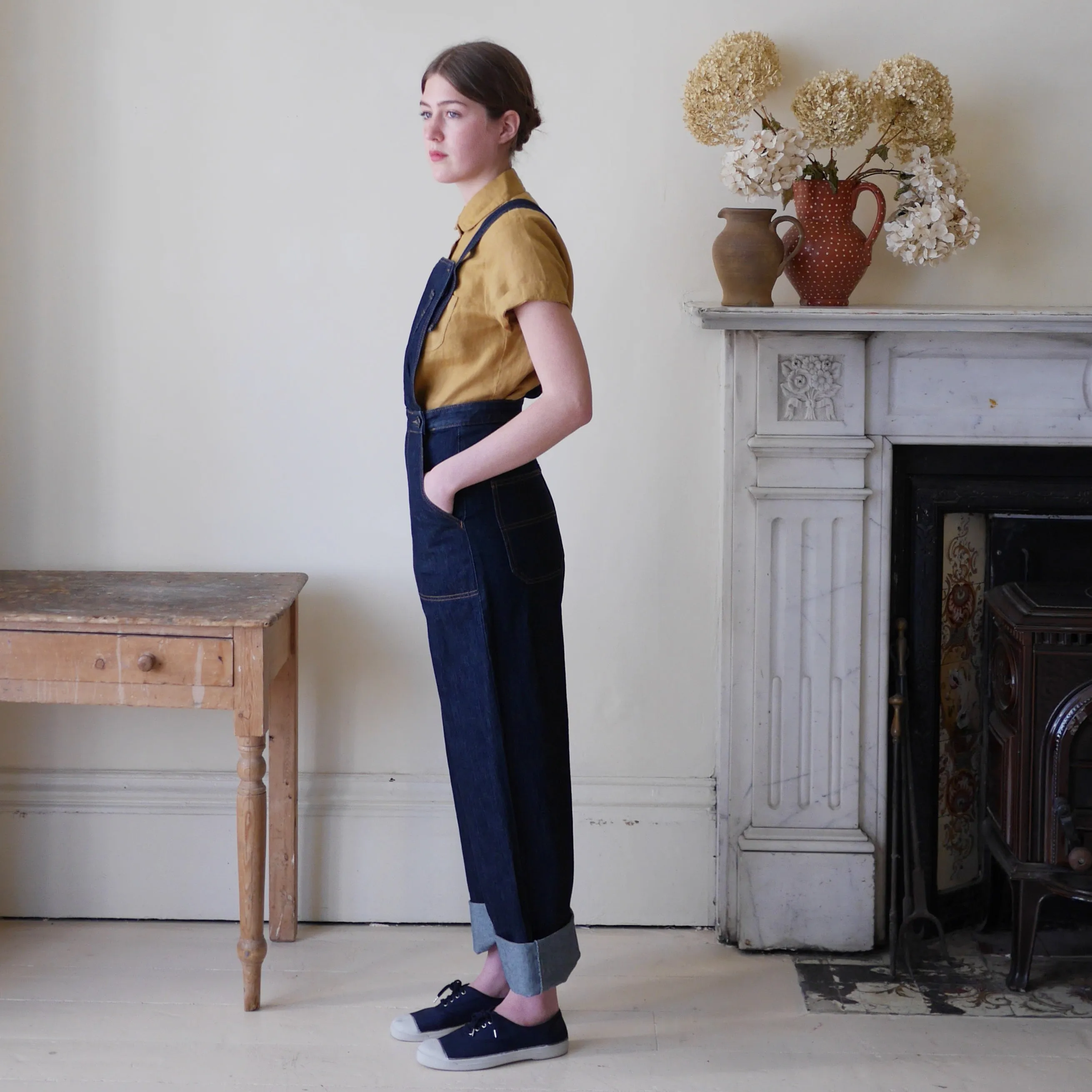Freddies of Pinewood - High Waisted Dungarees