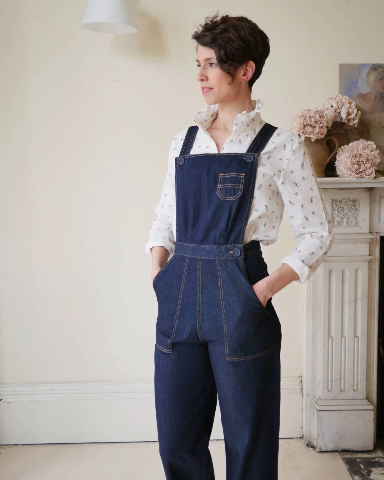 Freddies of Pinewood - High Waisted Dungarees