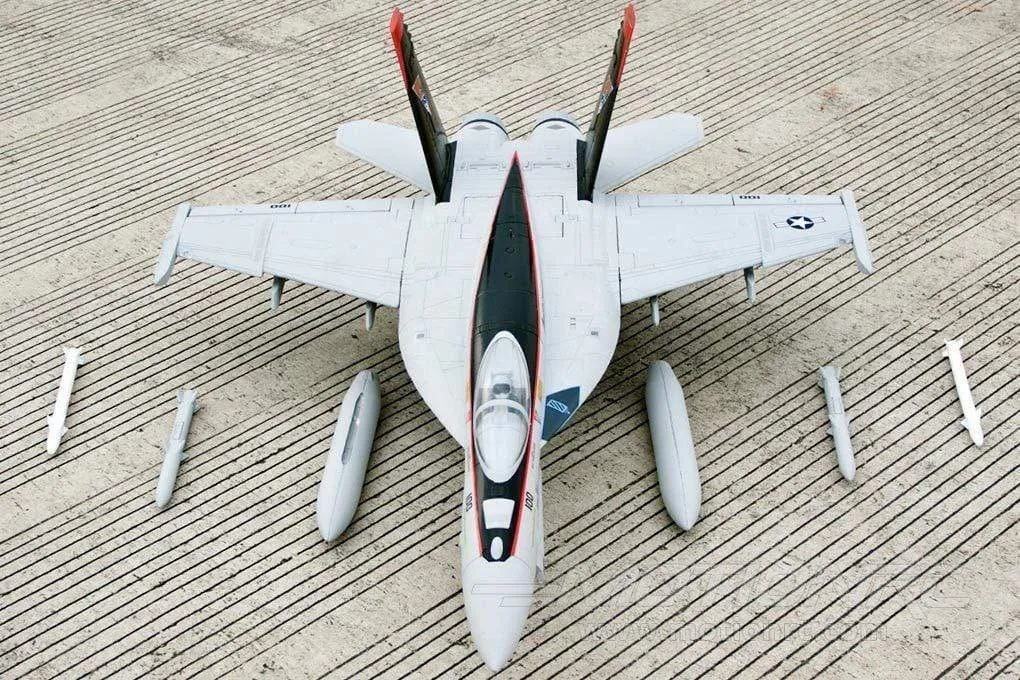 Freewing F/A-18E Hornet V2 90mm EDF Thrust Vectoring Jet - PNP
