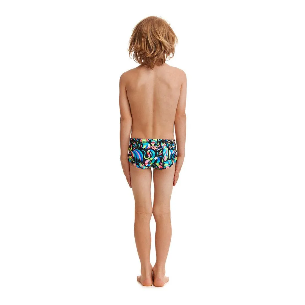 Funky Trunks Toddler Boys Printed Trunks Night Life