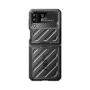 Galaxy Z Flip3 Unicorn Beetle PRO Rugged Case with Belt Clip-Black