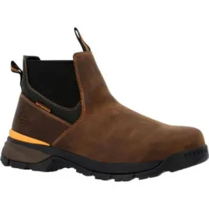 Georgia Boot Tbd Men's Waterproof Chelsea Work Boots Gb00599 In Brown
