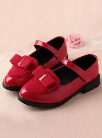 Girls Can't Go Wrong with Patent Vegan Leather Flats By Liv and Mia