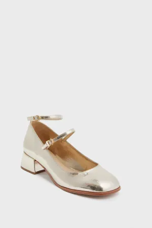 Gold Dorothy Low Heels