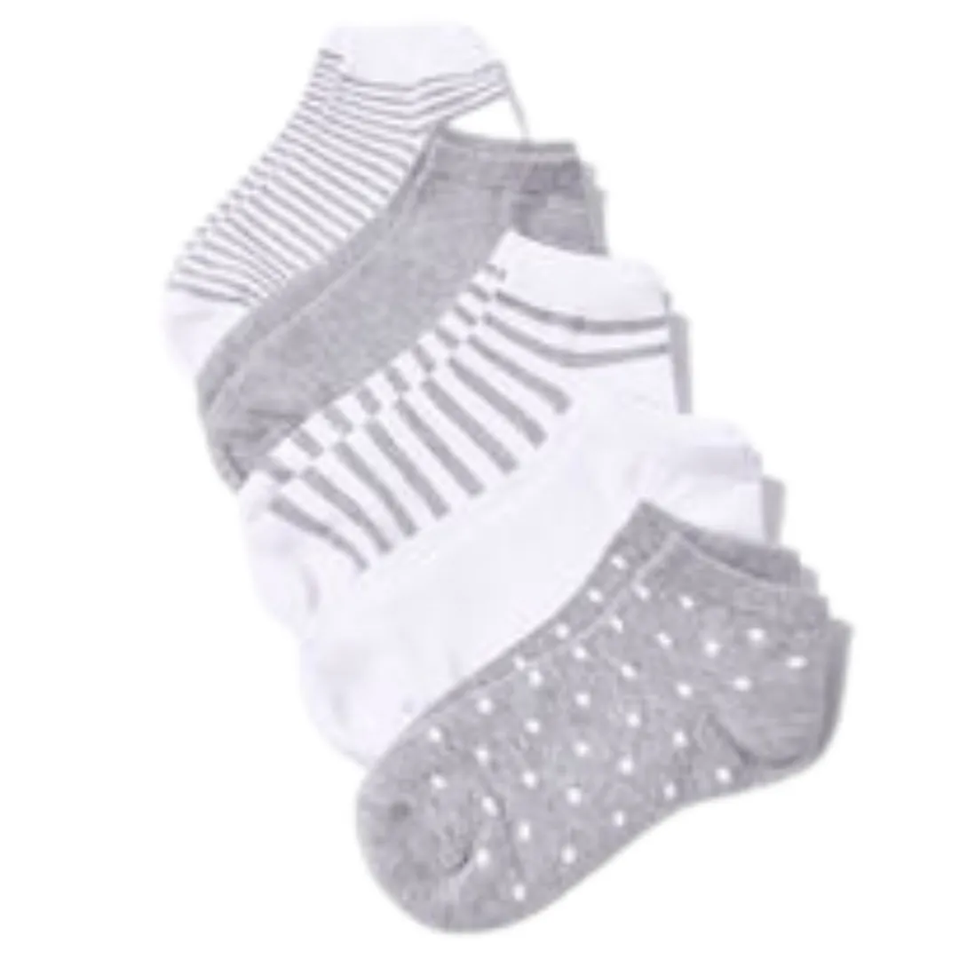Gray Ankle Socks Set