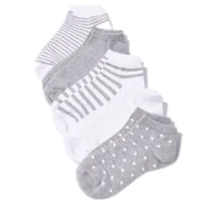 Gray Ankle Socks Set