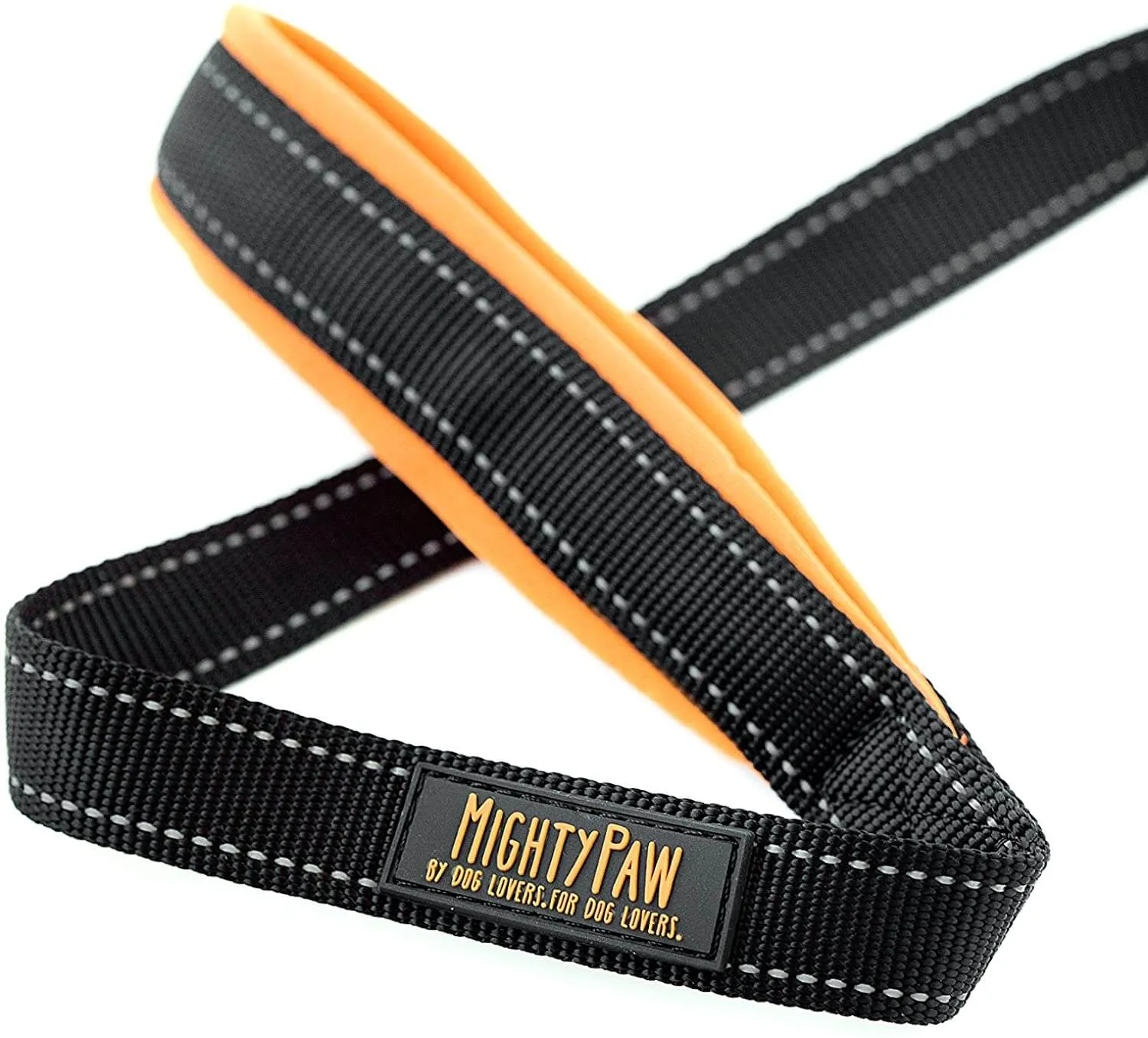 HandleX2 Dual Handle Dog Leash - Reflective, Padded Handles & Traffic Control