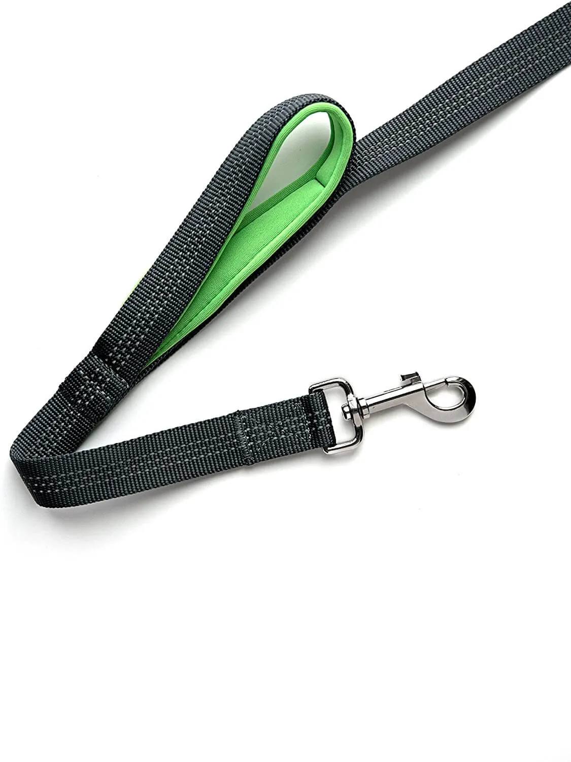 HandleX2 Dual Handle Dog Leash - Reflective, Padded Handles & Traffic Control