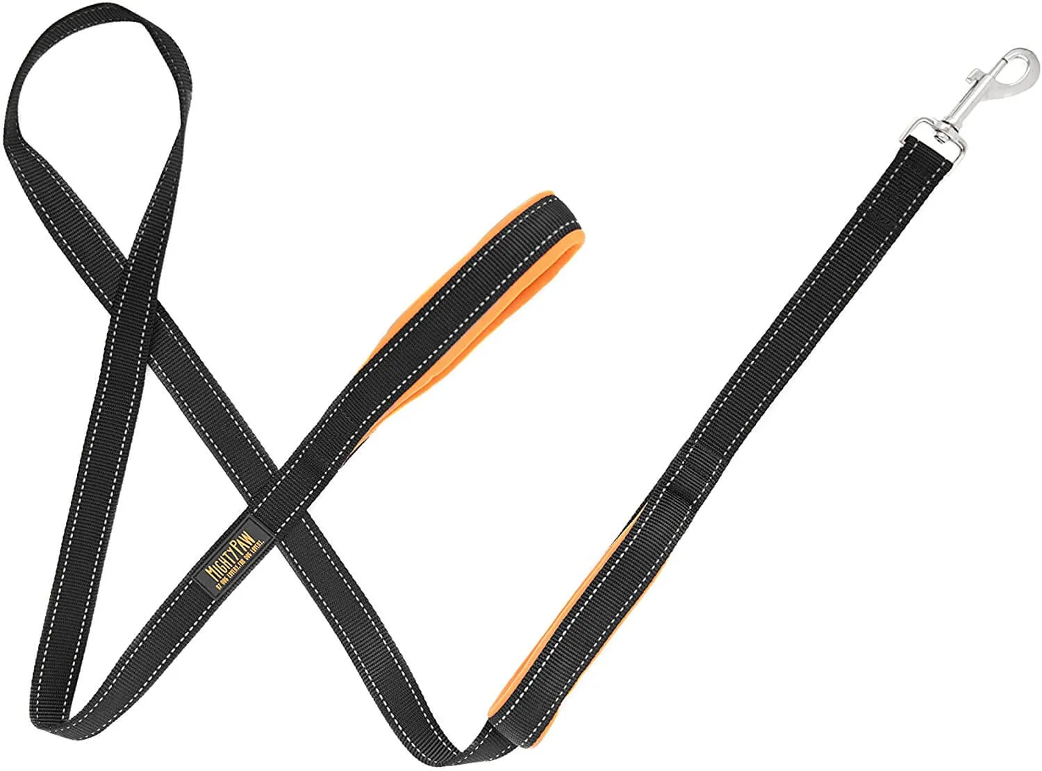 HandleX2 Dual Handle Dog Leash - Reflective, Padded Handles & Traffic Control