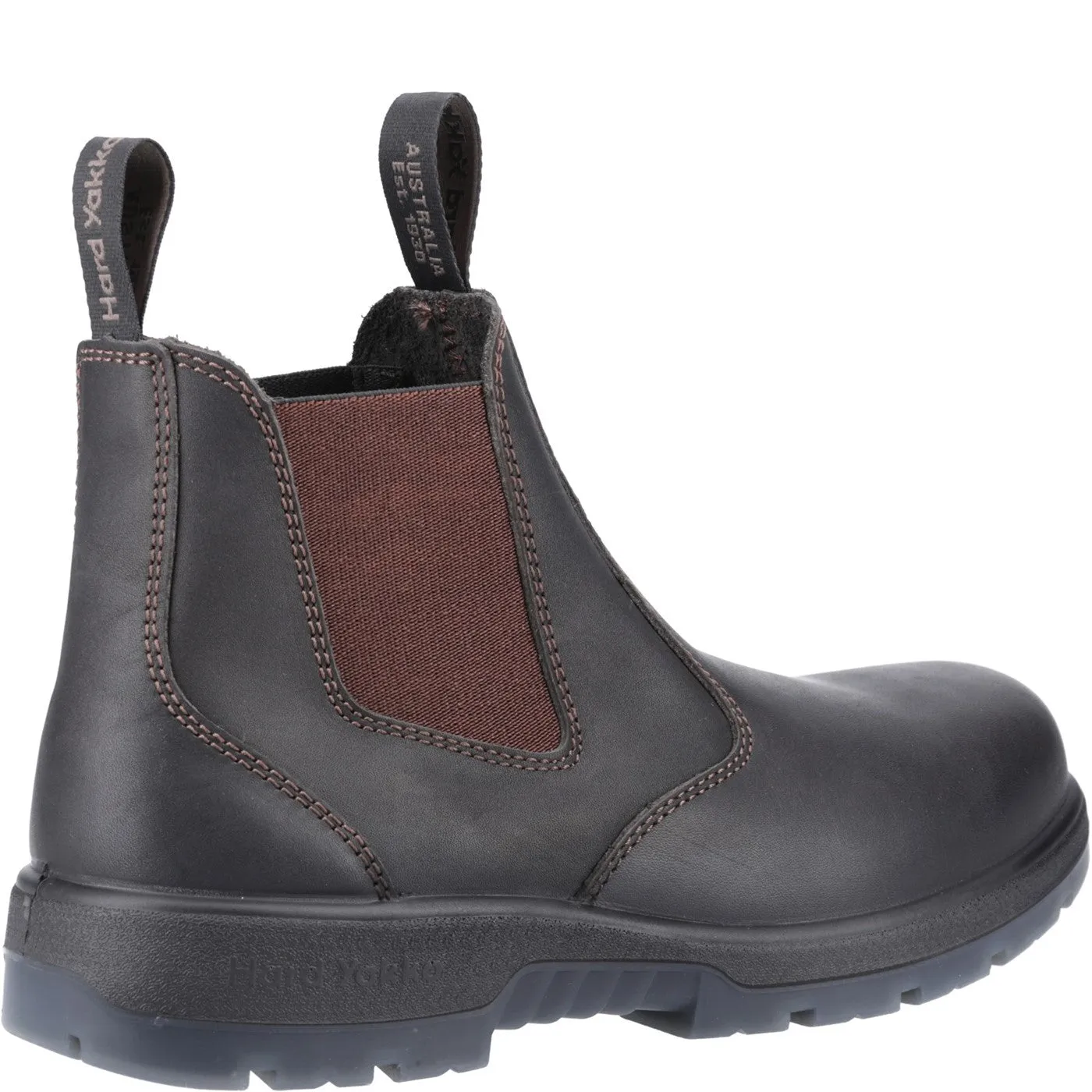 Hard Yakka Outback Safety Dealer Boot S3 Brown