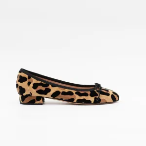 Heeled Ballerinas in Leo