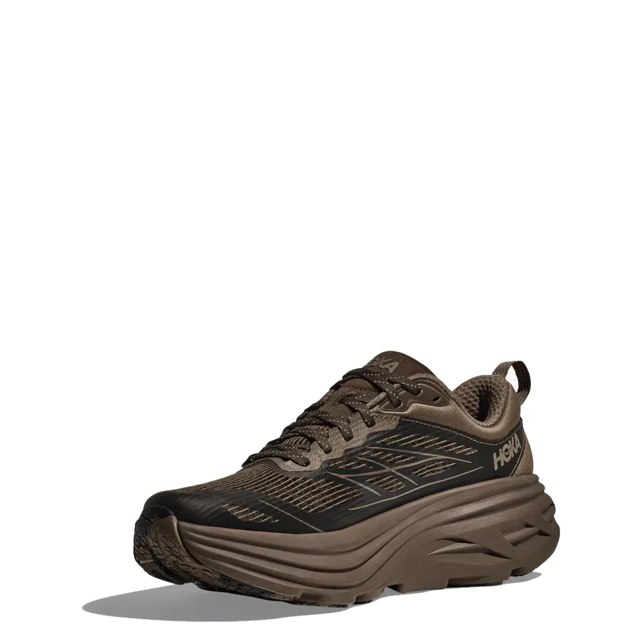 Hoka Bondi 8 TS Caged Trainer Umber / Deep Umber